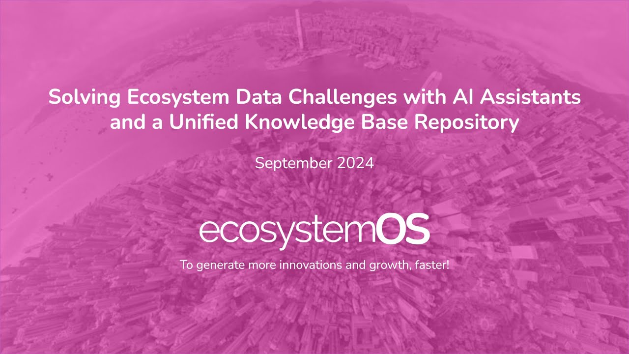 Solving Ecosystem Data Challenges with AI Assistants and a Unified Knowledge Base Webinar