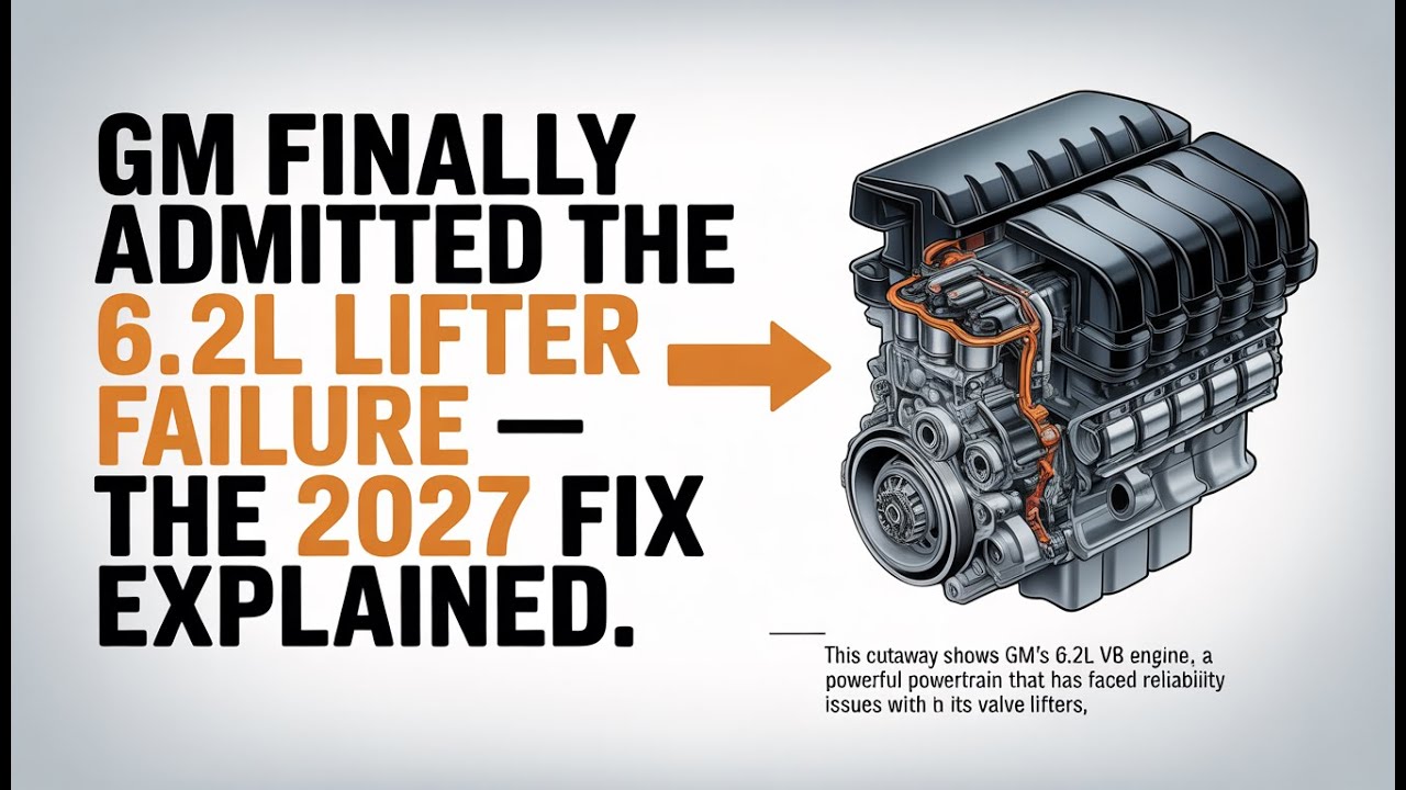 GM Admits 6 2L Lifter Problems &mdash; How the 2027 Redesign Solves It