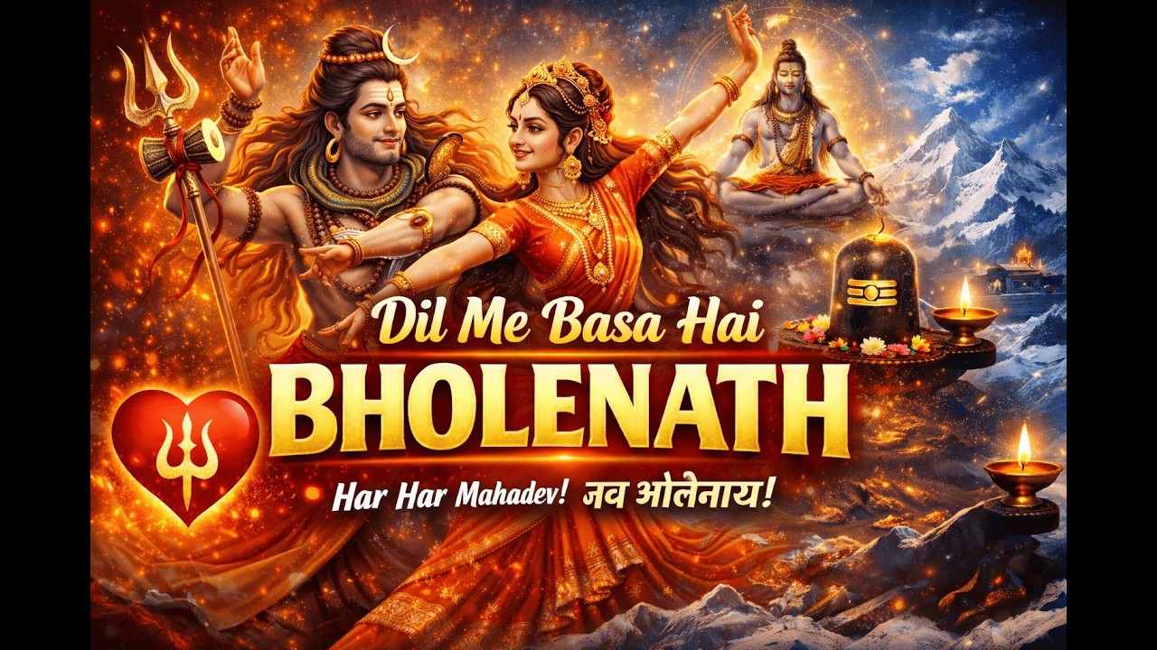 Dil Me Basa Hai Bholenath ❤️ | Mahadev Bhajan | Har Har Mahadev Devotional Song 2026
