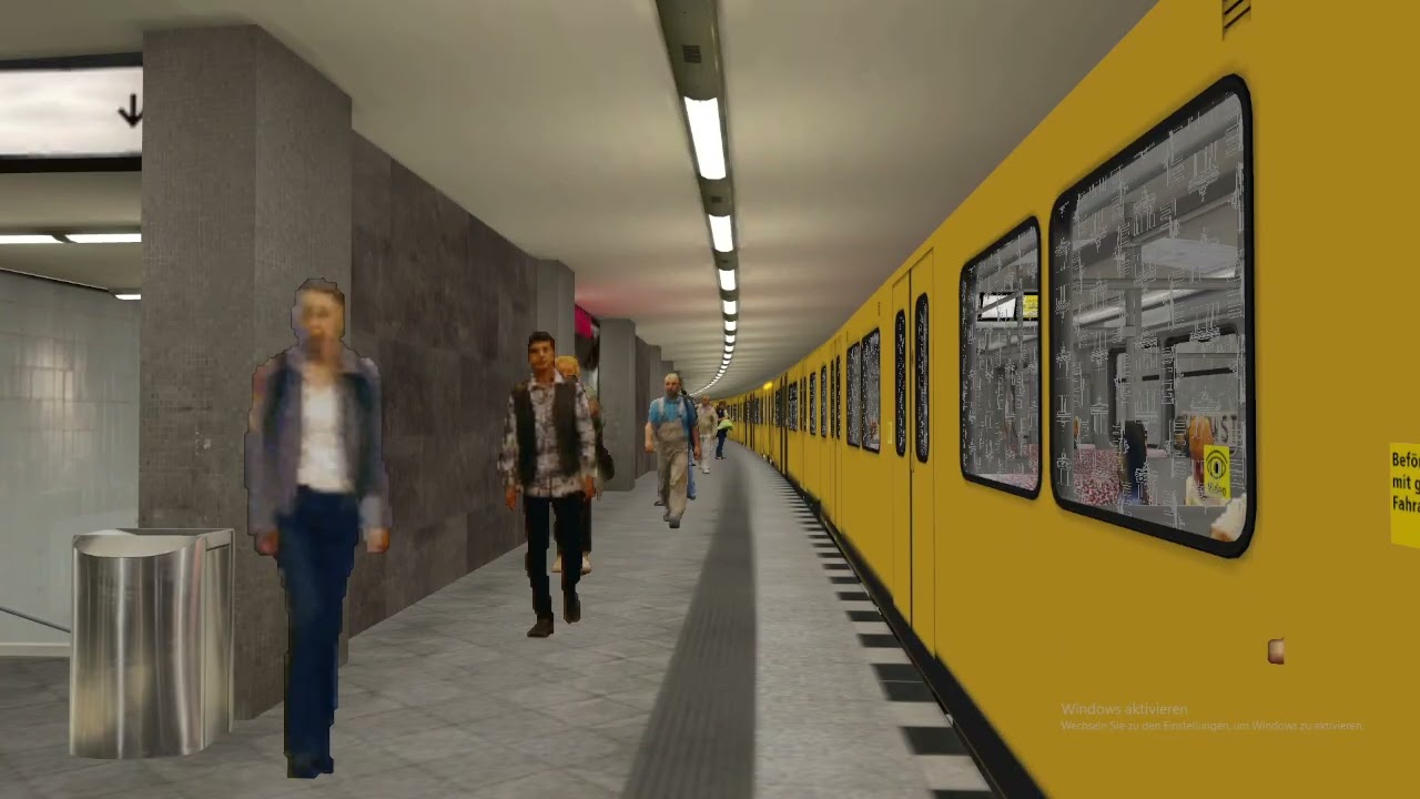 Trainz2009 U Bahn Sim Berlin | U55 zur Turmstraße und zurück zum ehemaligen TXL.