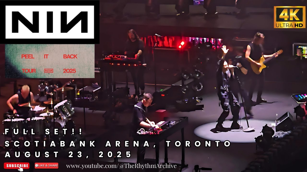 NINE INCH NAILS | Full Set! |Industrial Rock Explosion Live |Scotiabank Arena |Toronto |Aug 23, 2025