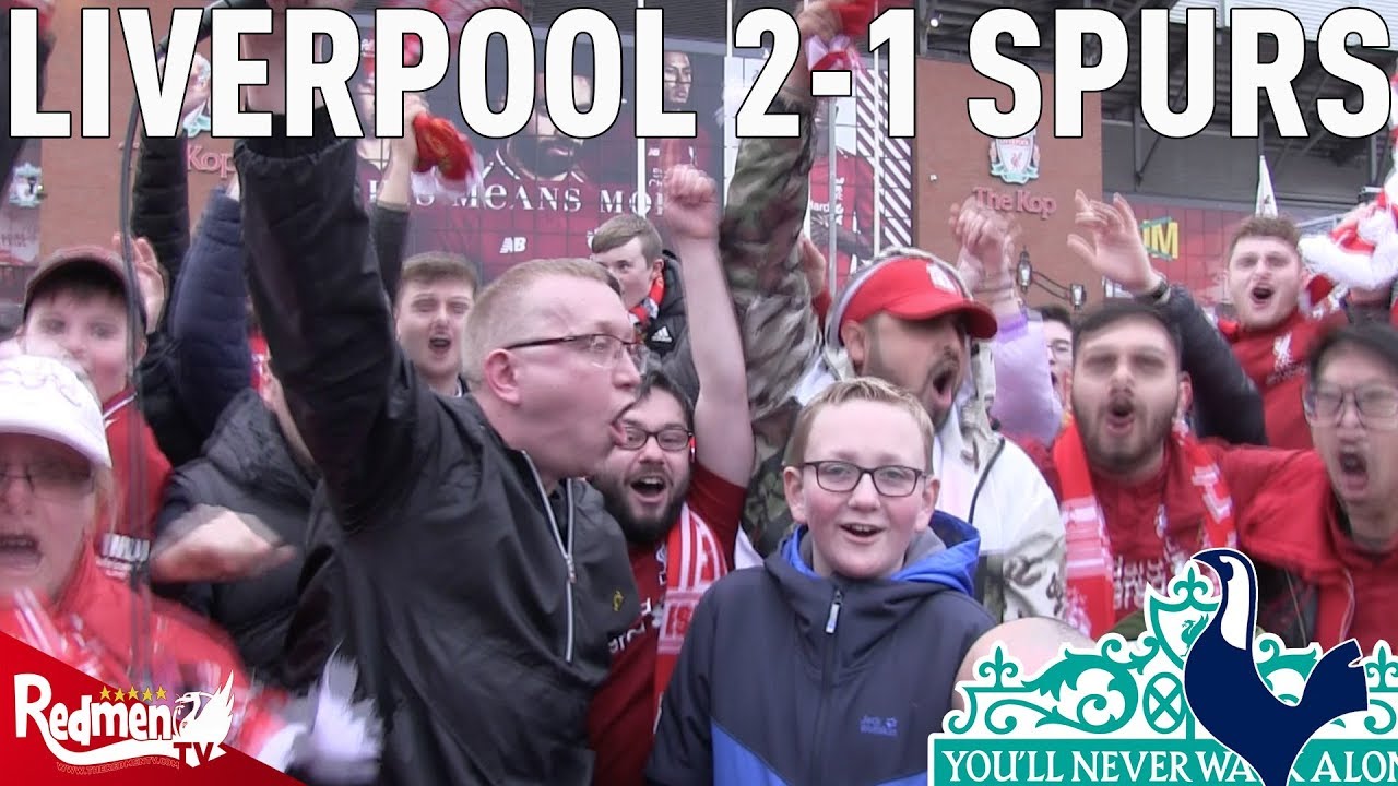 Liverpool v Spurs 2-1 | Free-For-All Fan Cam