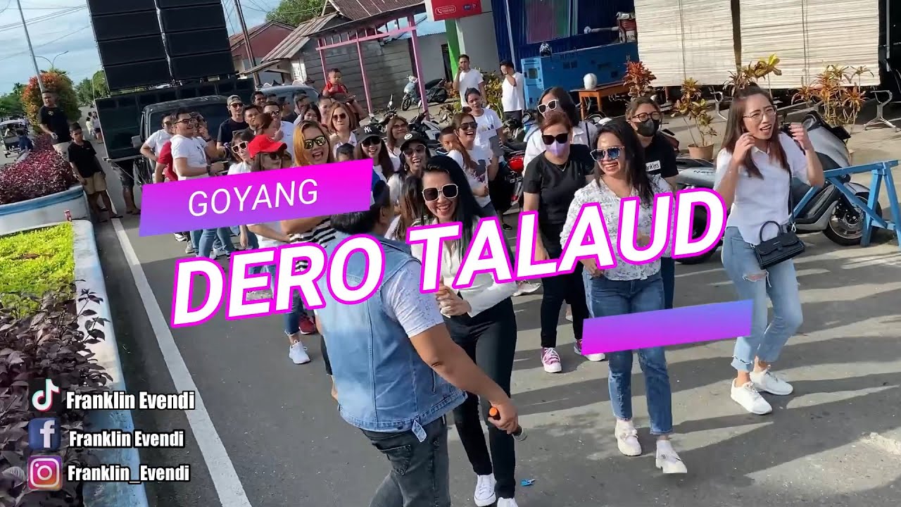 GOYANG DERO TALAUD - KELUARGA BESAR BSG CAB.MELONGUANE RAMAIKAN SUASANA TAHUN BARU