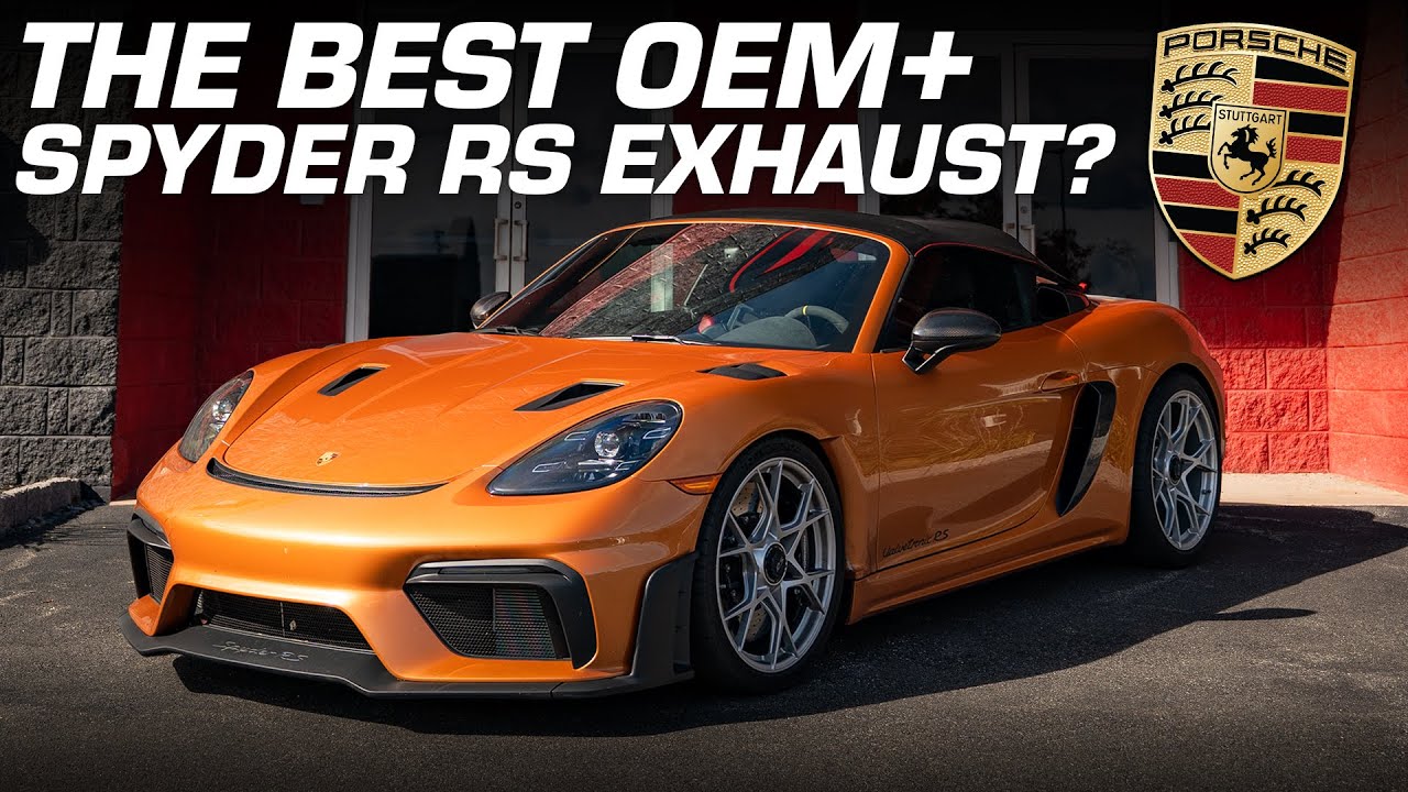 ИДЕАЛЬНОЕ решение для выхлопной системы Porsche Spyder RS! — Valvetronic Designs