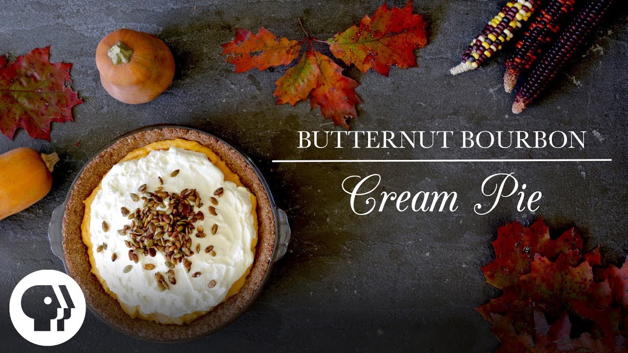 Butternut Bourbon Cream Pie | Kitchen Vignettes | PBS Food
