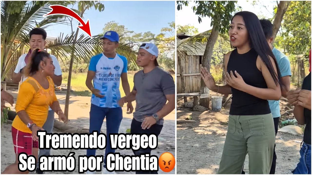 Tremenda br0nc4 chentia se cansó que el grupo de gato se burlen de ella llego a repartir vrgazos😡