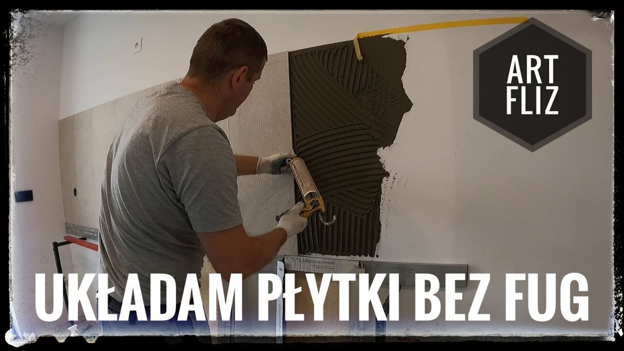 Układam płytki bez fug...#artfliz