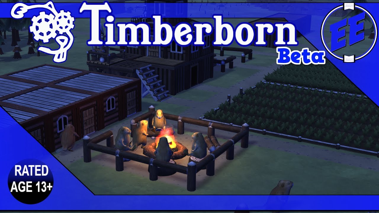 Timberborn (Beta) / Housing & Social Life ~ S1 Ep7 / @Timberborn @mechanistry #TimberbornBeta
