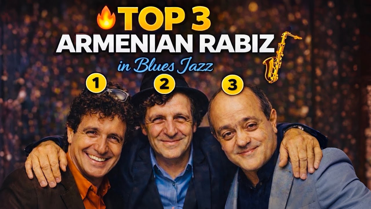 Top 3 Armenian Rabiz Songs in Blues & Jazz 🎷 | Legendary Hits