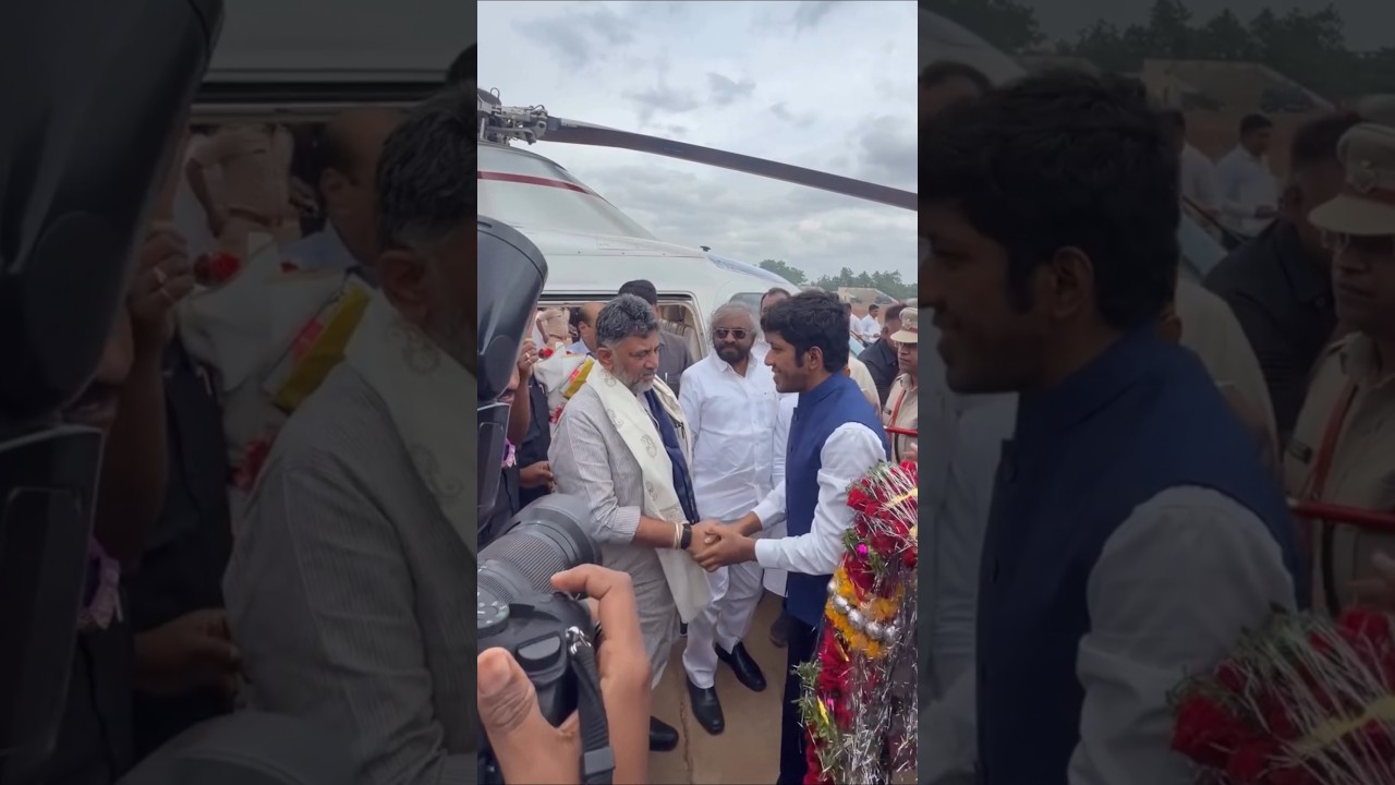 The Chief Minister of Karnataka Sh. DK Shivakumar