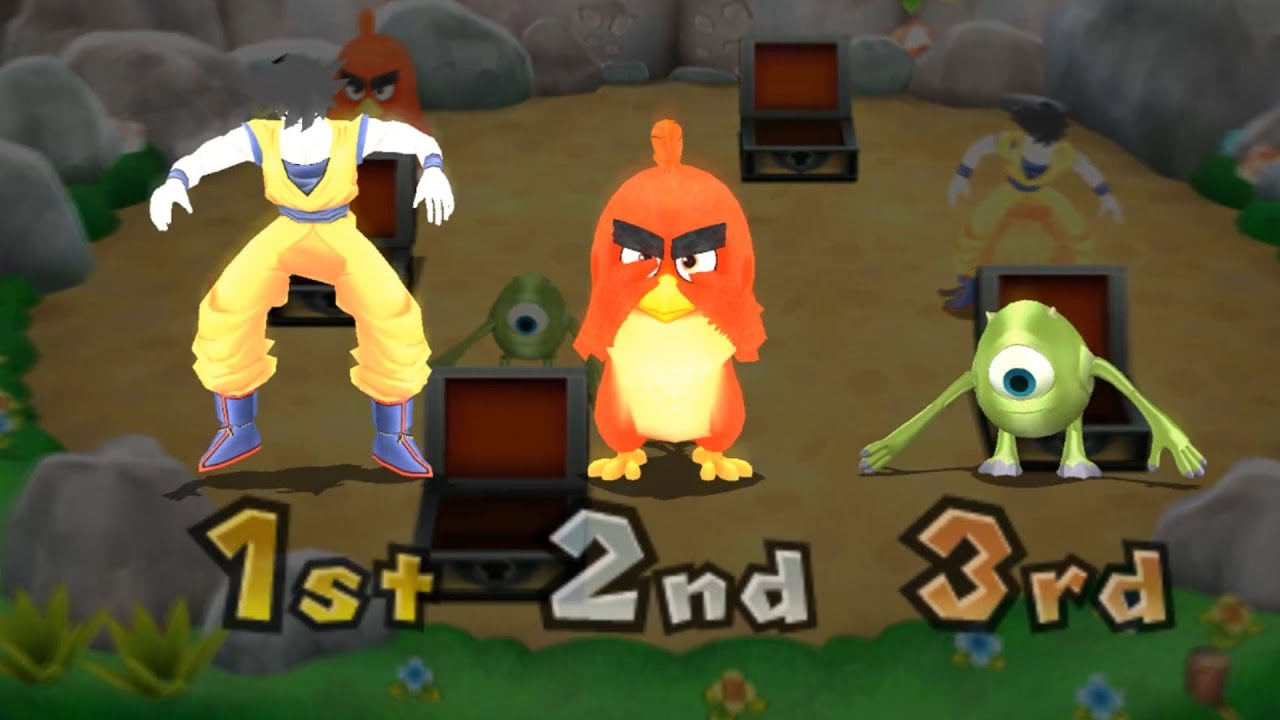 Mario Party 9 Mod - Choice Challenge - Birdo Vs Yoshi Vs Kamek Vs Toad