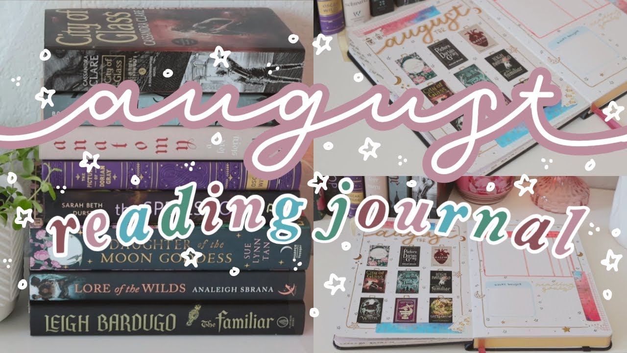 [august reset] 🌟 reading journal setup + monthly tbr