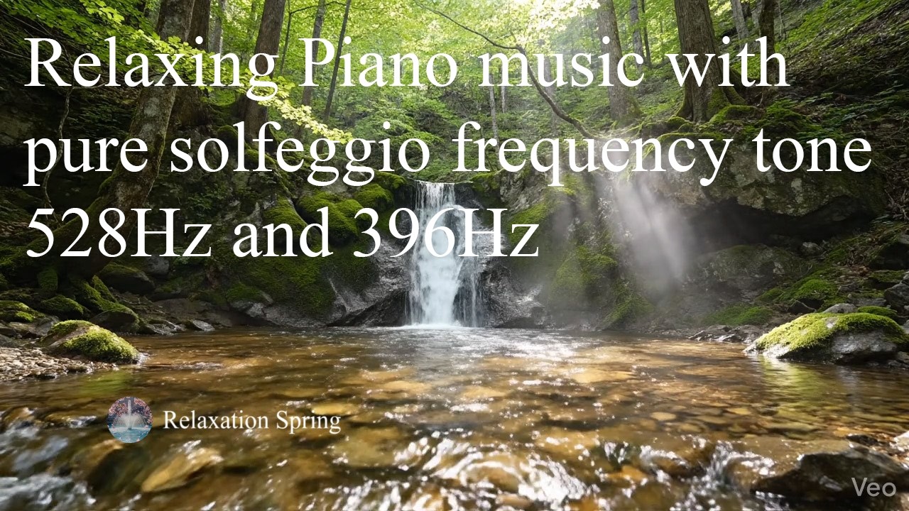 ソルフェジオ周波数 528Hz 396Hz 純粋トーン と森をイメージするピアノ楽曲