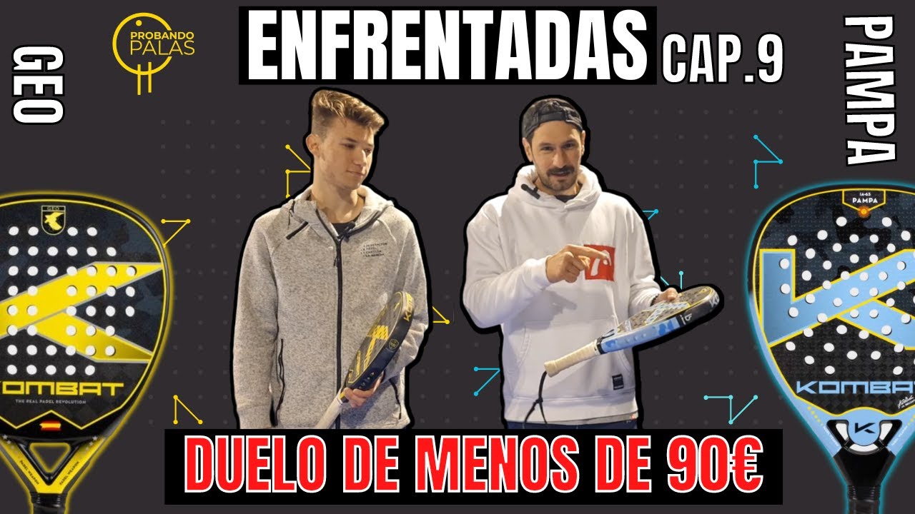 Comparativa KOMBAT: GEO Vs IA63 PAMPA 🔥 2 PALAS DE COMPETICIÓN por MENOS DE 100€ #padel