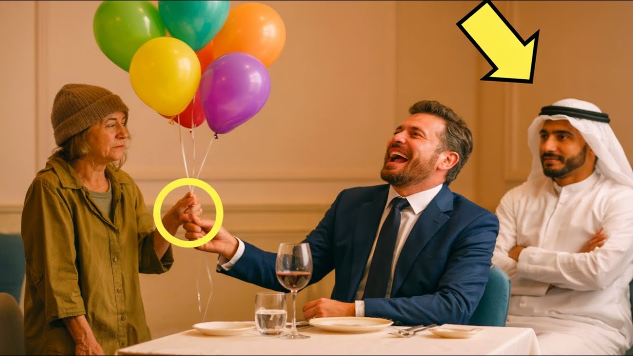 MILLIARDÄR BELEIDIGTE DIE BALLONVERKÄUFERIN… OHNE ZU WISSEN, DASS SIE ARABISCH SPRACH UND…