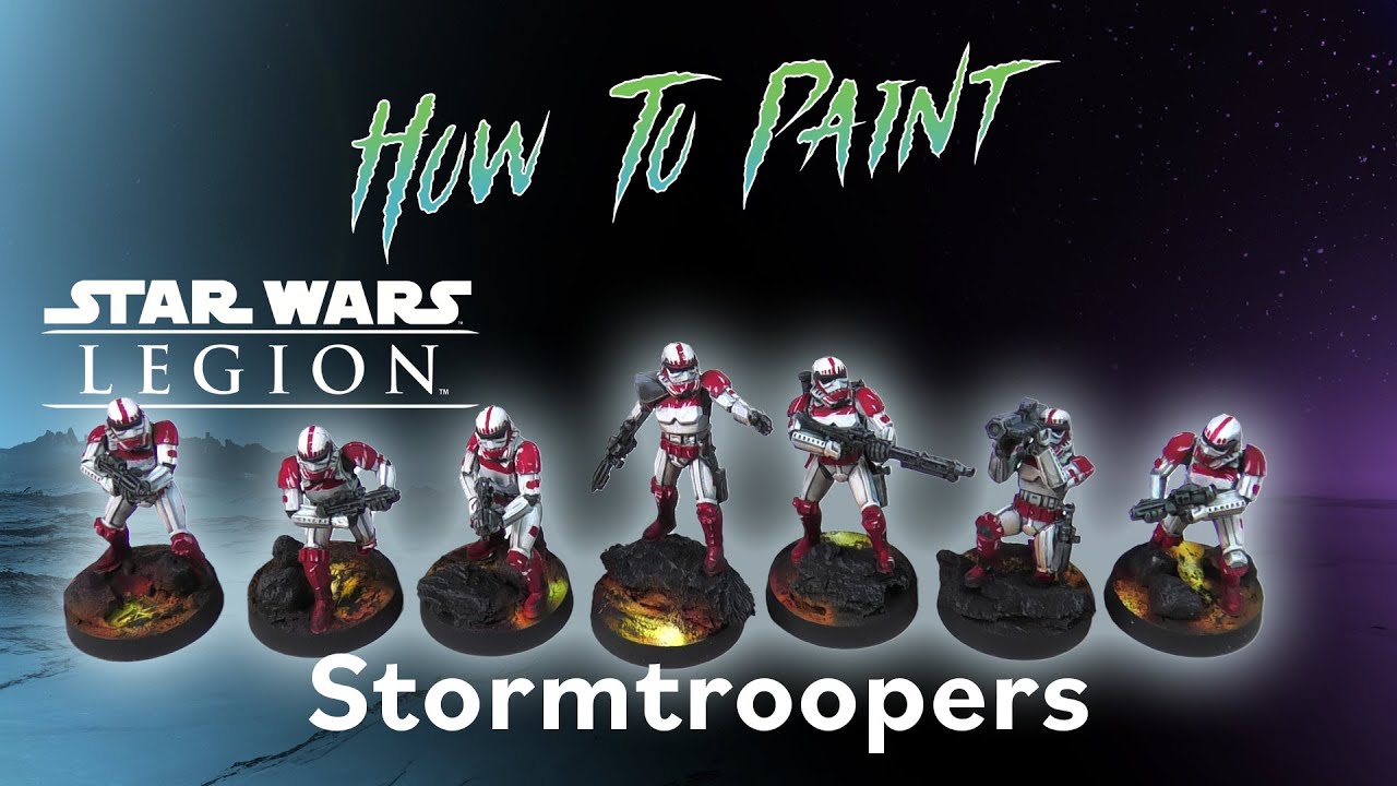 How To Paint Stormtroopers From Star Wars Legion