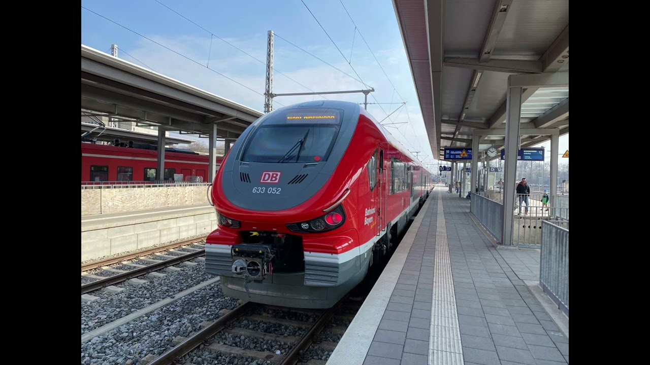 Soundaufnahme im Pesa Link Br 633 bei Vollgasmitfahrt ohne Klimaanlage von Kempten nach Günzach