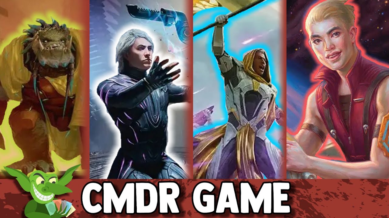 Tannuk VS Alpharael VS Syr Vondam VS Sami Edge of Eternities commander game play