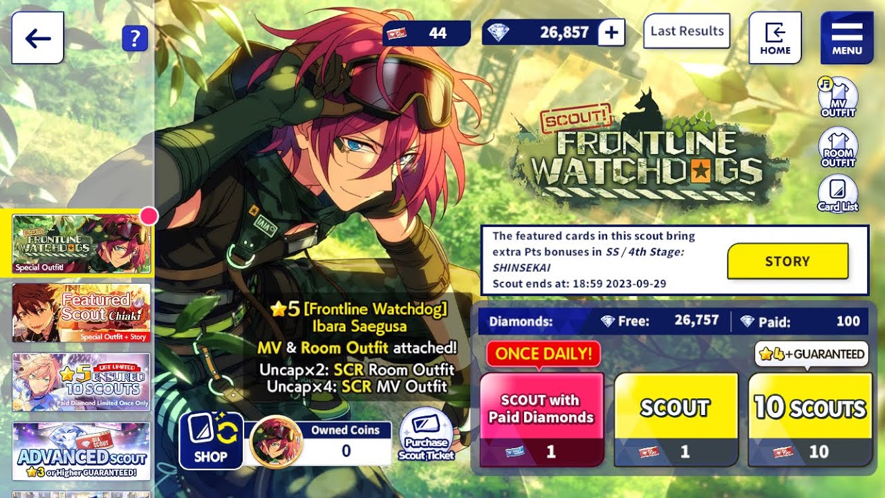 I’ve been waiting for this one | Ensemble stars scouting