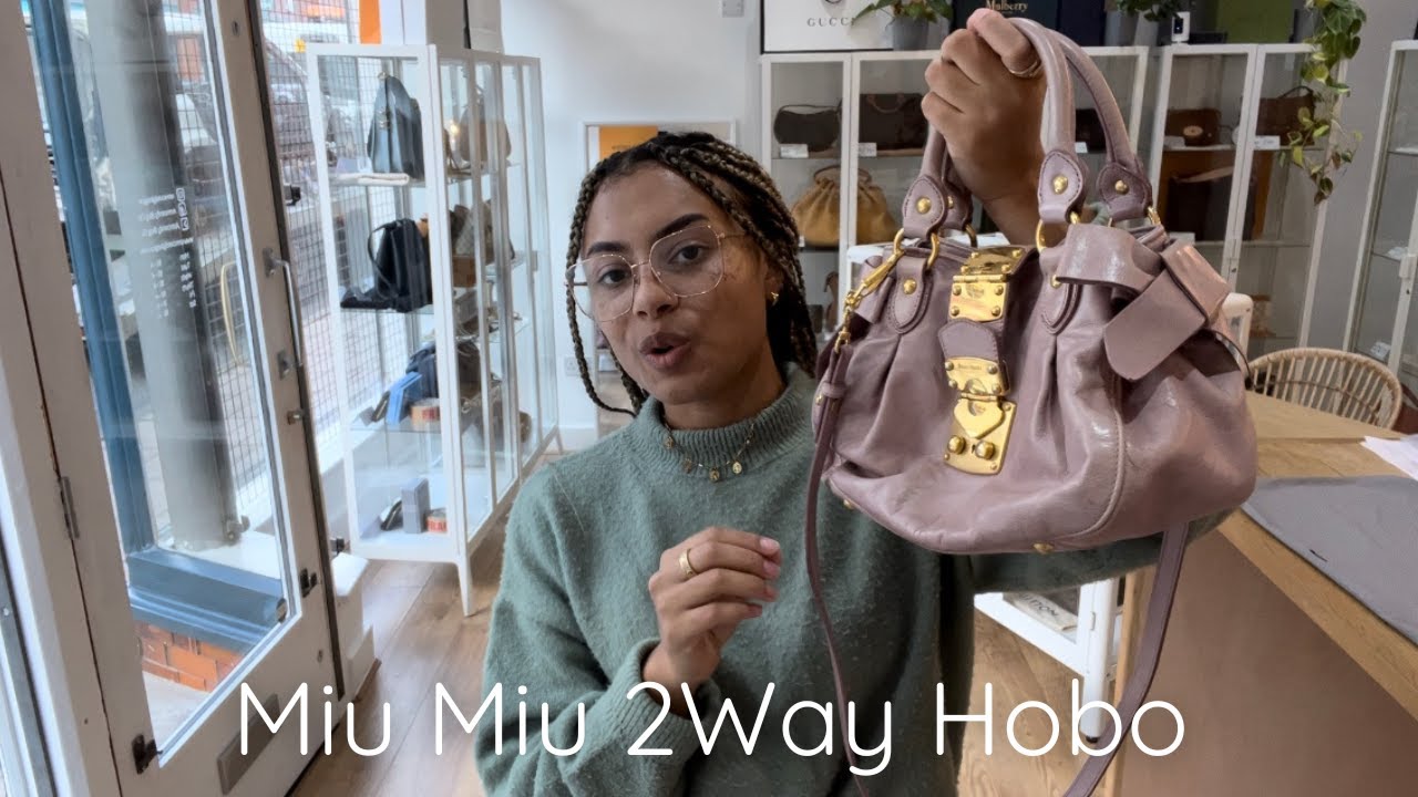 Miu Miu 2Way Hobo Review
