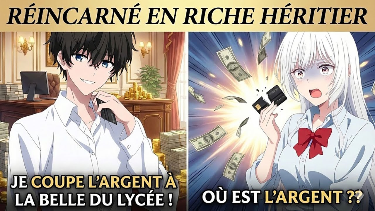 Réincarné en riche héritier, je coupe l'argent à la belle du lycée !