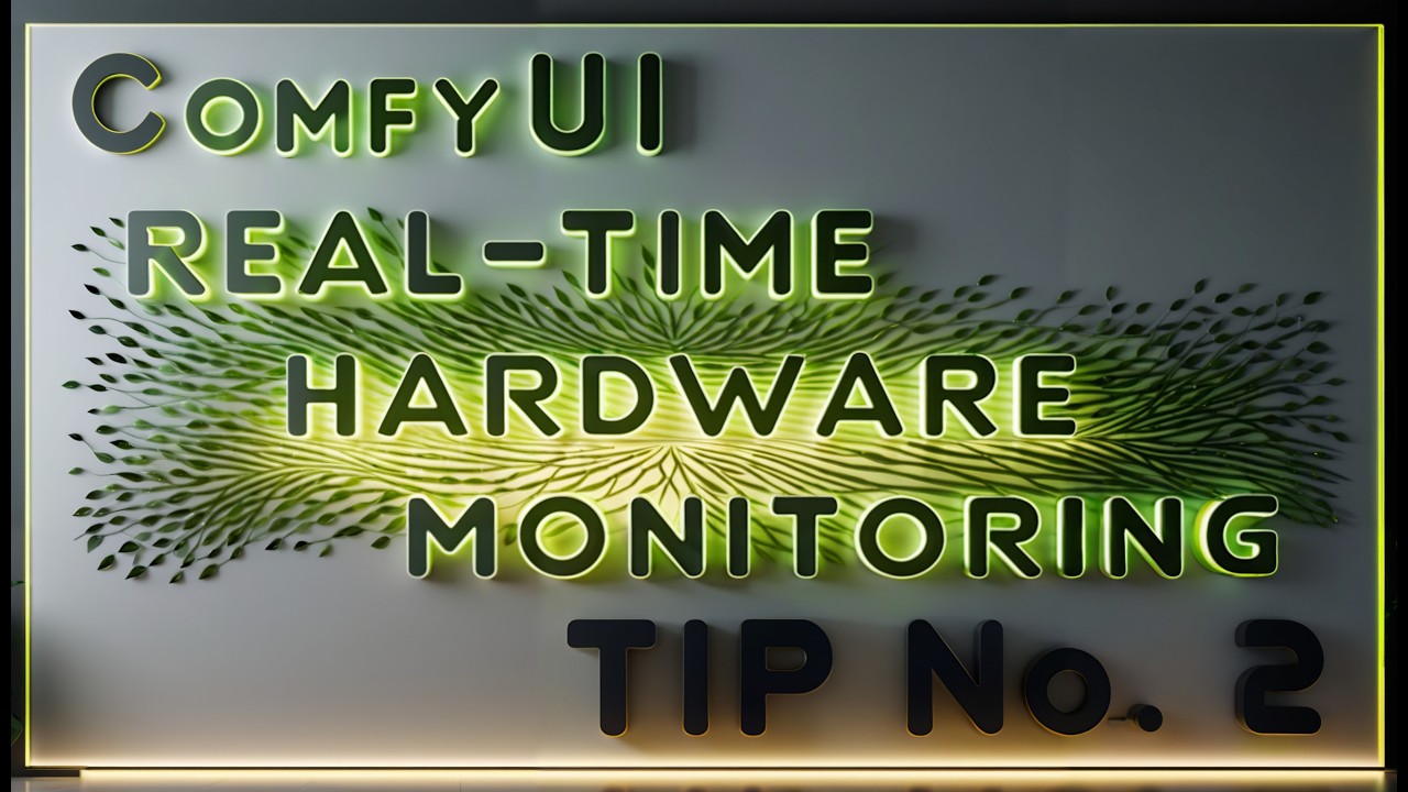 ComfyUI Tip No. 2: Real-Time Hardware Monitoring. Let&rsquo;s Keep Your CPU Comfy!