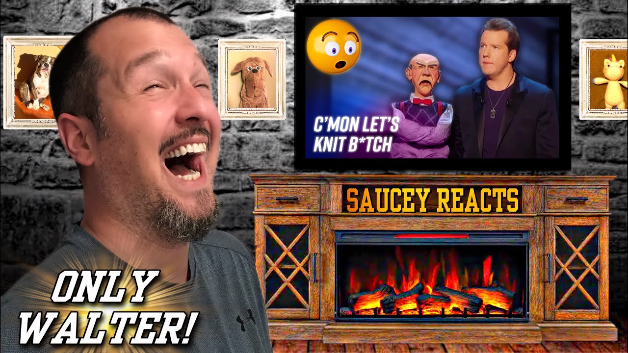 Saucey Reacts | Jeff Dunham - Walter LOVES His Wife | Poor Walter LOL!