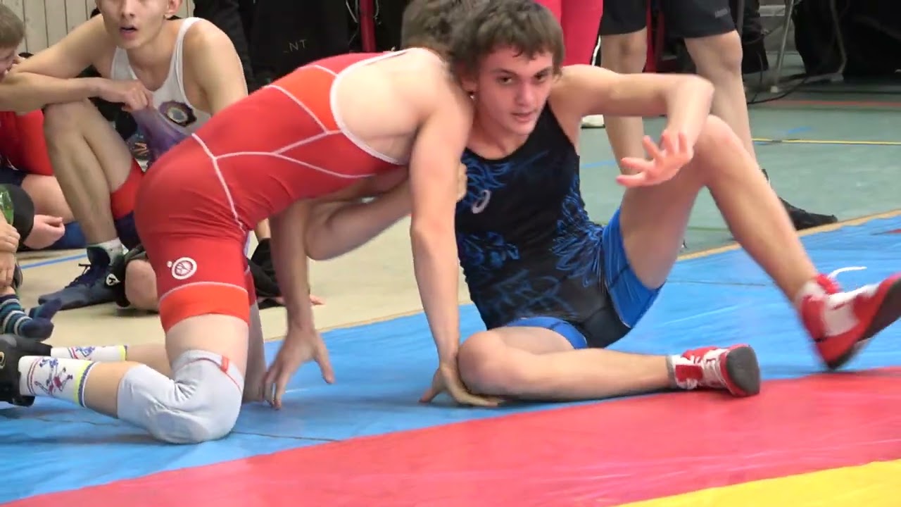 Wrestling / Ringen Sparkassenpokal Jena 2024, Jugend A, 60 kg, Freestyle, Murat - Bekov