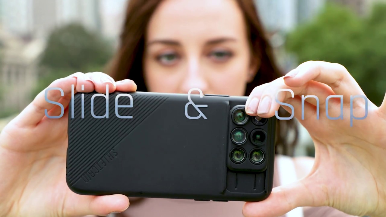 ShiftCam 2: World's First 6 in 1 Slide & Snap LensCase