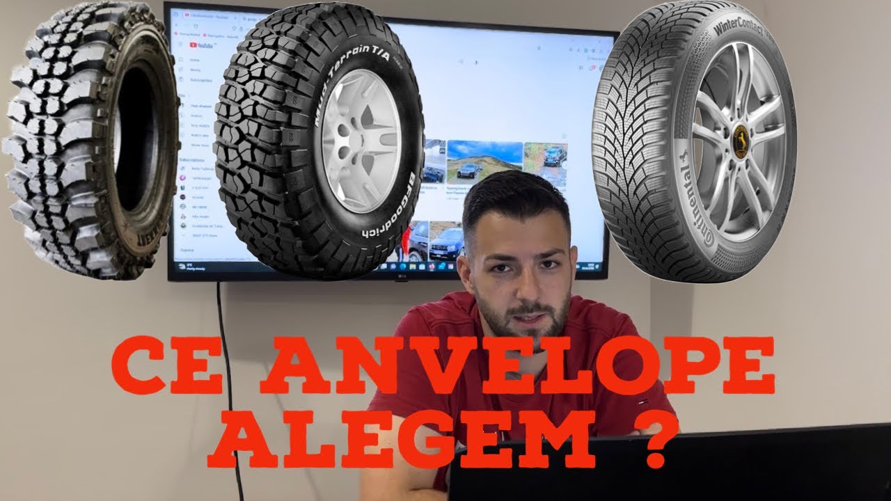 Ce anvelope alegem ? Mud Terrain vs All Terrain vs Winter Tires❄️