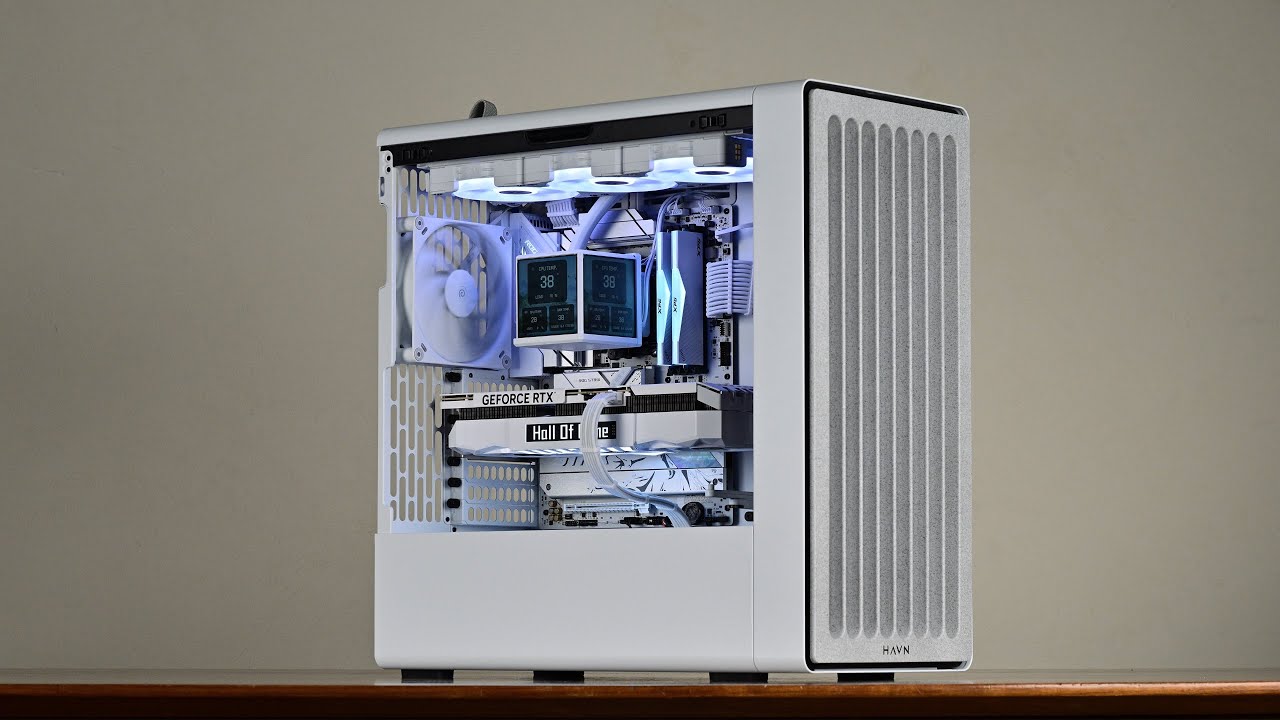 The Cleanest PC of 2025? HAVN BF360 FLOW x RTX 5080 HOF Showcase
