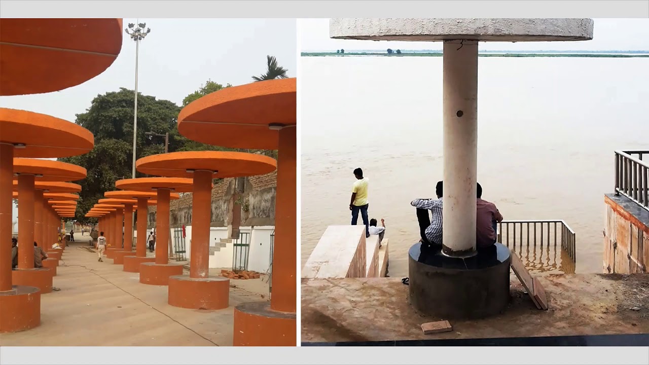 The makeover of riverfront in Patna has given a complete new experience for the residents