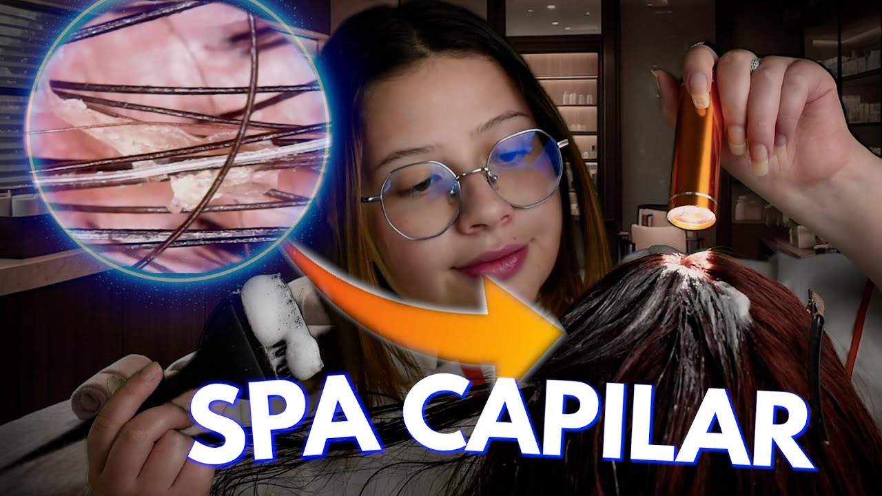 Asmr💆🏻‍♀️ SPA CAPILAR - Tratamiento Coreano RELAJANTE  😴 - Vivalen ASMR