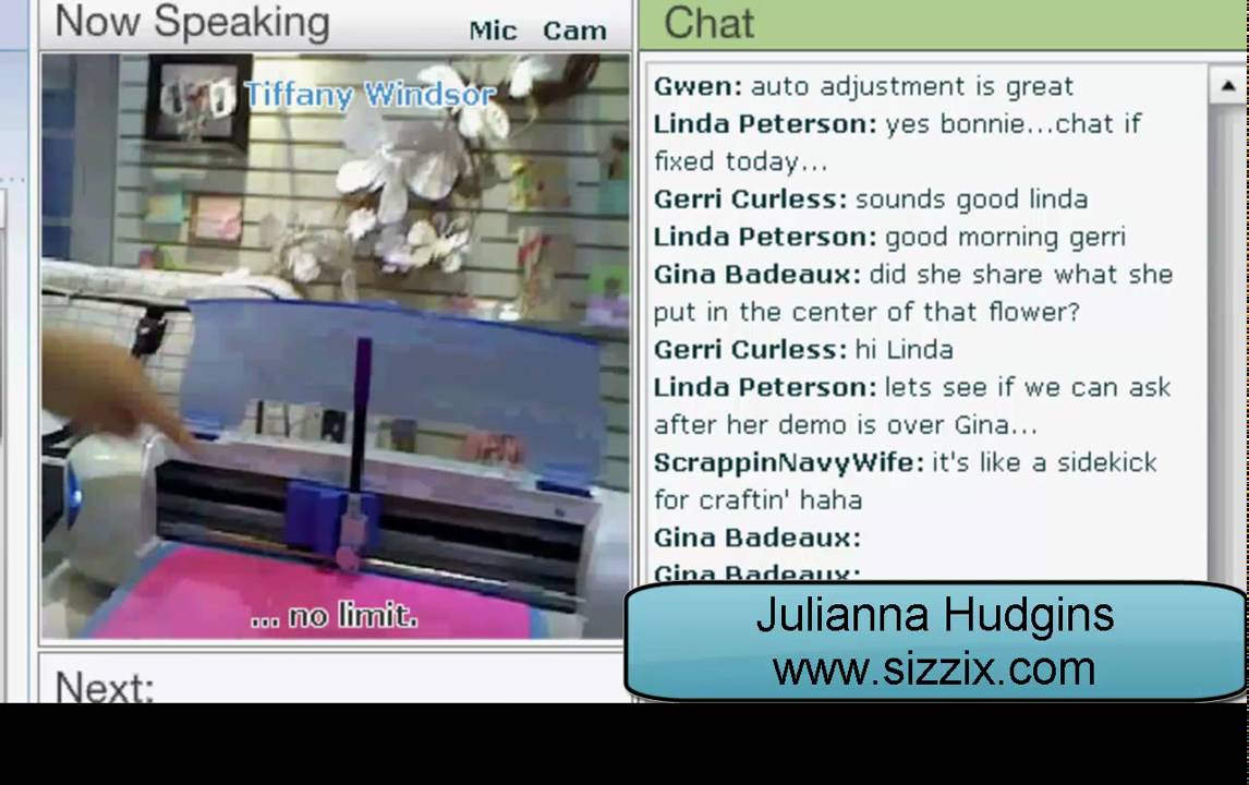 Cool2Craft - Julianna Hudgins/Sizzix - CHA Summer 2010 - Live Streaming Demo