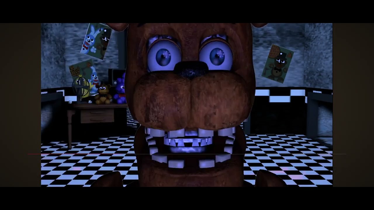 todos os jumbscare de withered animatronics que eu achei vídeo 