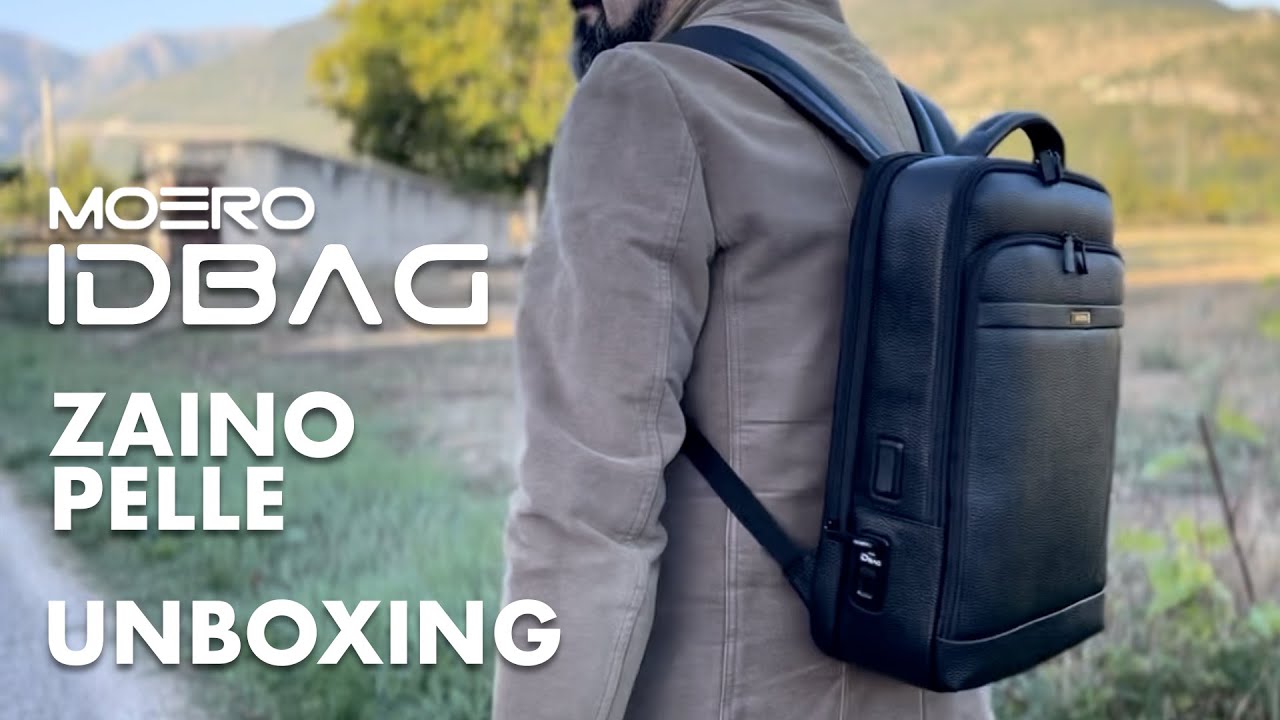 MOERO iDbag - Unboxing Zaino in Pelle