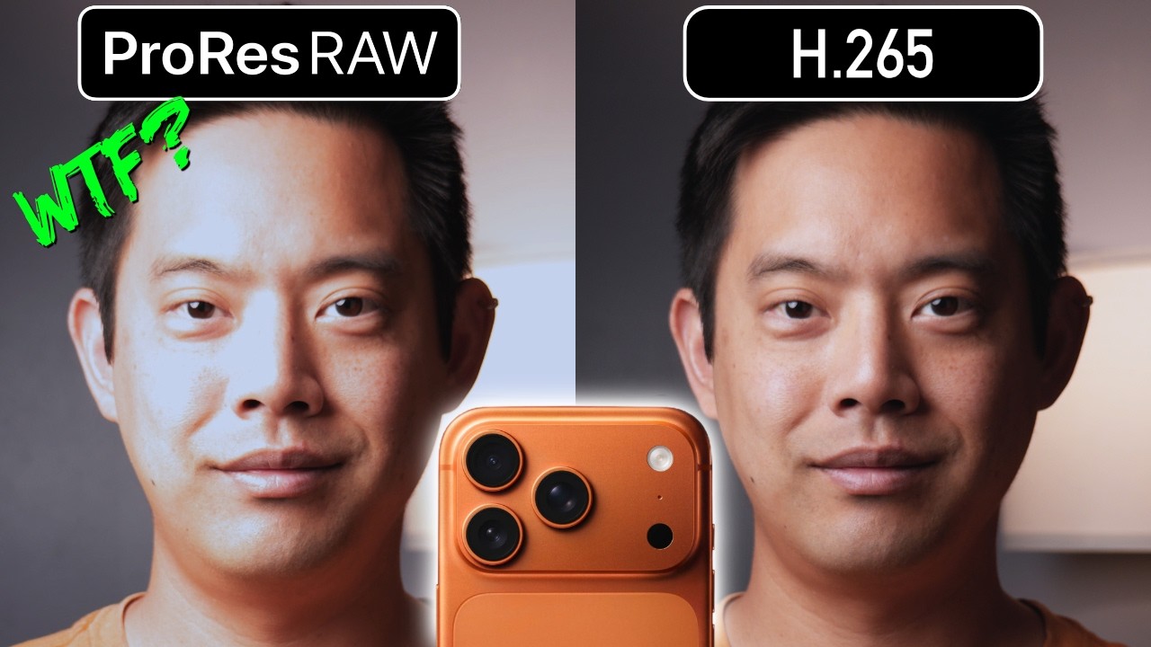 🚫 Не делайте этого с ProRes RAW на iPhone 17 Pro