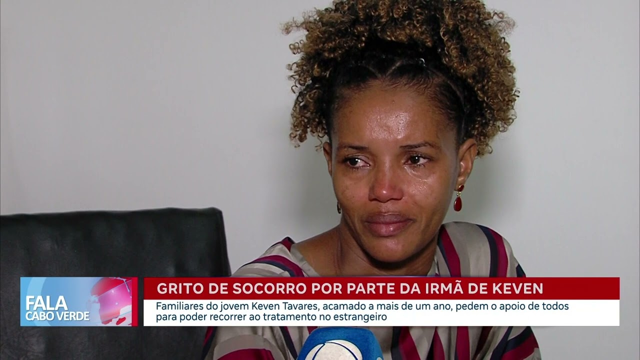 Irmã de Keven Tavares, acamado a mais de um ano pede ajuda para tratamento do irmão | Fala CV