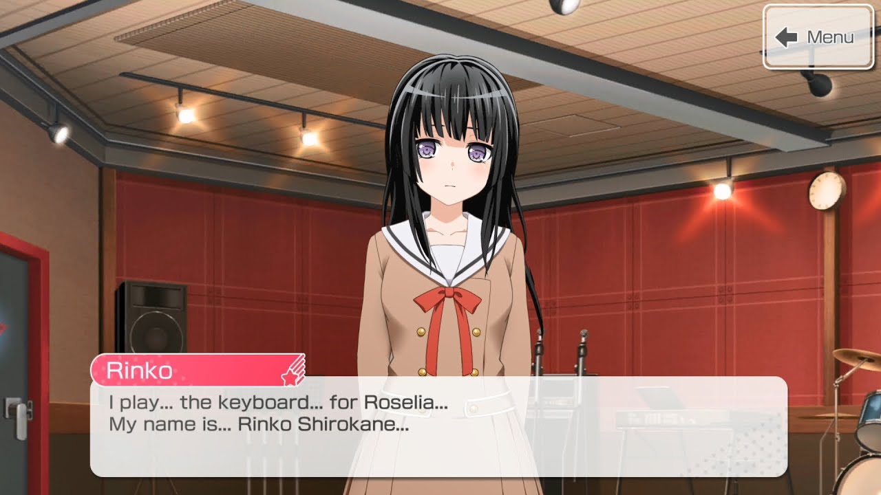 Character Introduction「Roselia」Rinko Shirokane