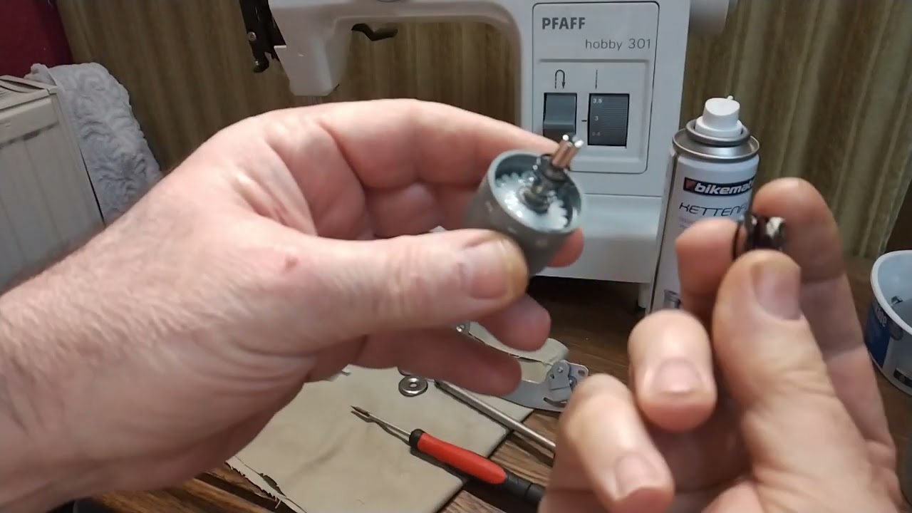 PFAFF Nähmaschine Modell hobby 301 {جزء4}{T.4}