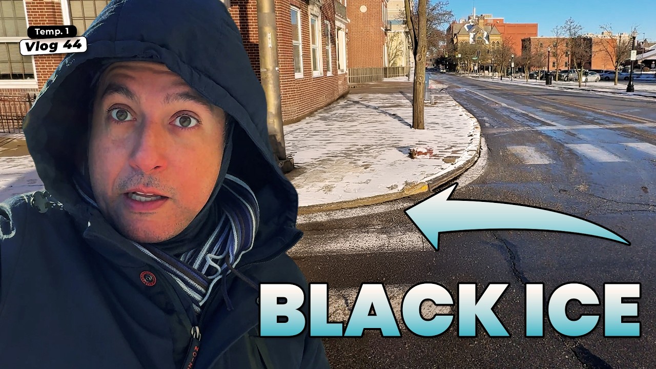 O gelo não perdoa: O primeiro tombo a gente nunca esquece... T1Vlog44