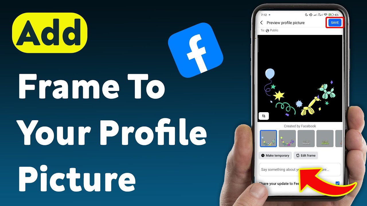 How To Add Frame To Your Facebook Profile Picture (Updated)