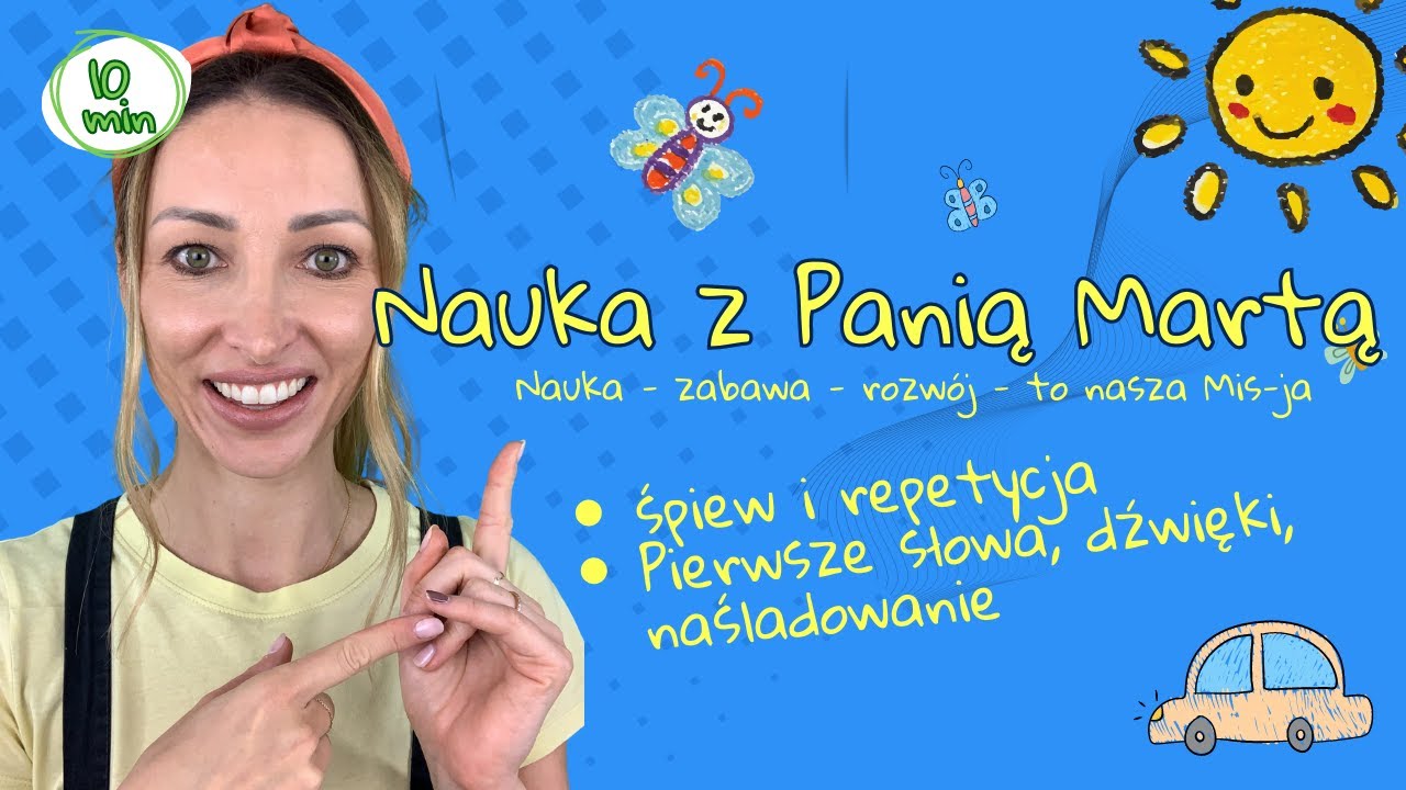 Nauka pierwszych sł&oacute;w dla dzieci | Wymowa, dźwięki, kojarzenie, naśladowanie | Nauka przez zabawę |