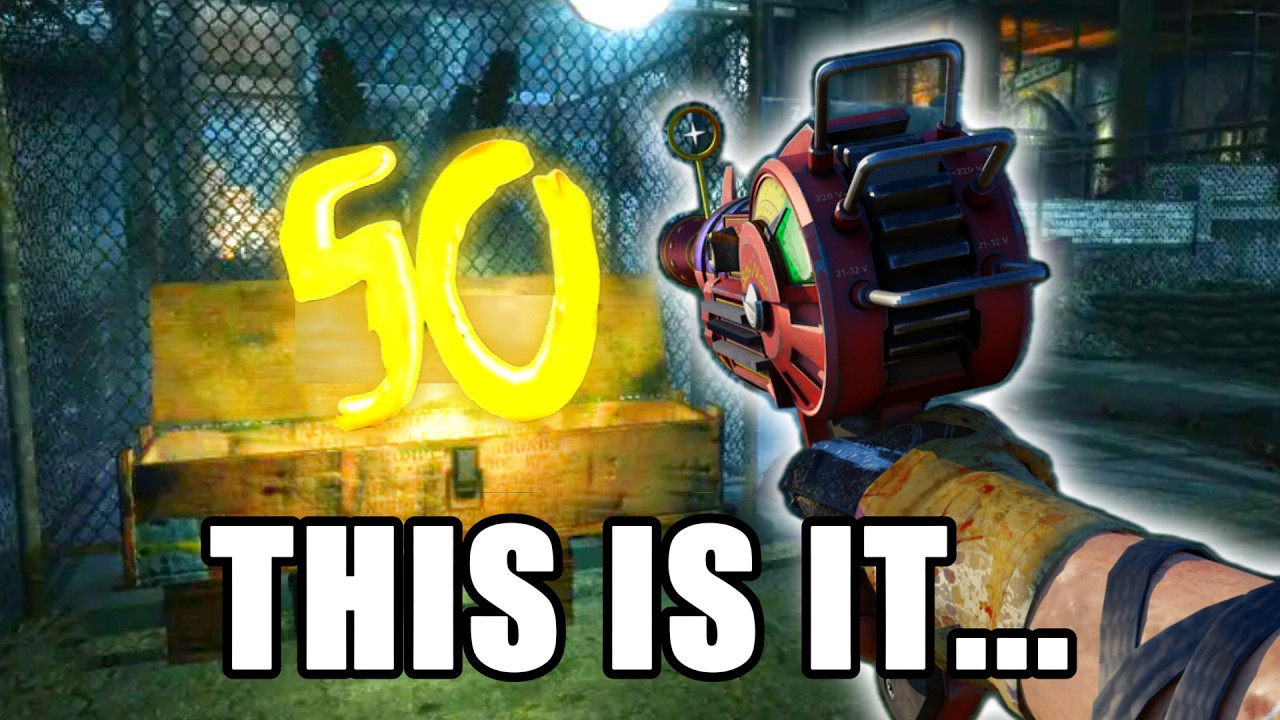 Round 50 on Every Cod Zombies Map Ever (Map 4 Der Riese WAW)