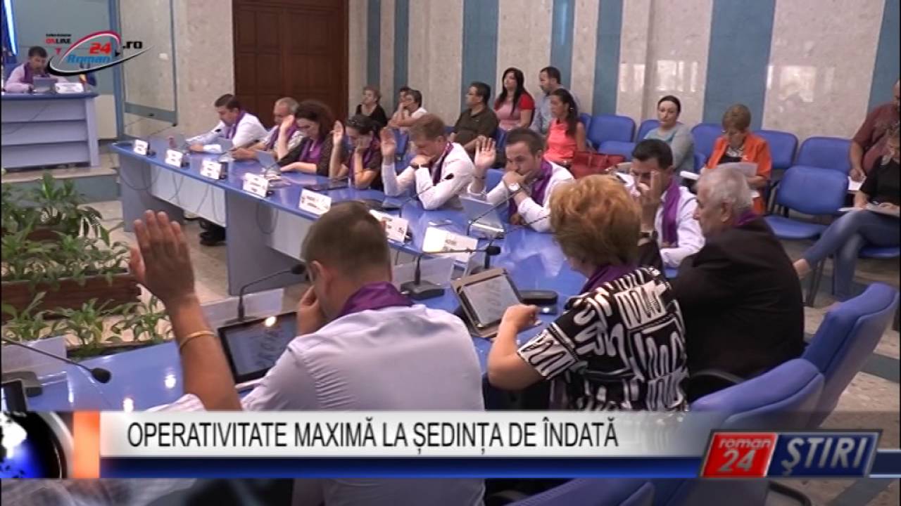 OPERATIVITATE MAXIMĂ LA ȘEDINȚA DE &Icirc;NDATĂ