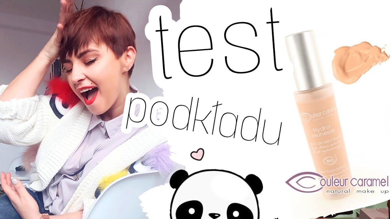 🔴 PODKŁAD Couleur Caramel Hydra Jeunesse || TEST PODKŁADU ThePinkRook