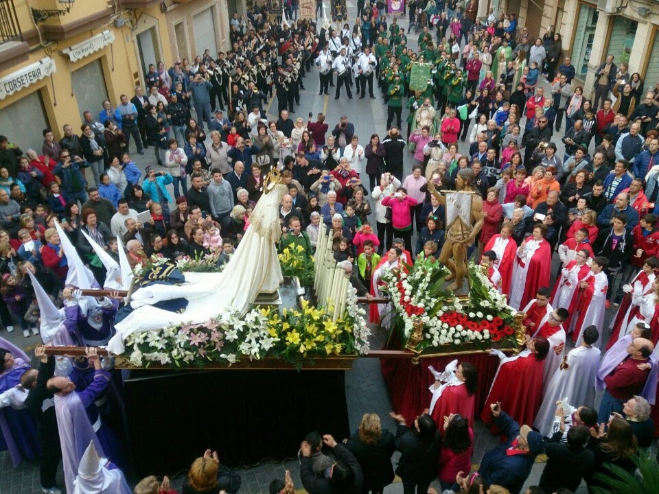 EL SANT ENCONTRE TANCA LA SETMANA SANTA EN CULLERA