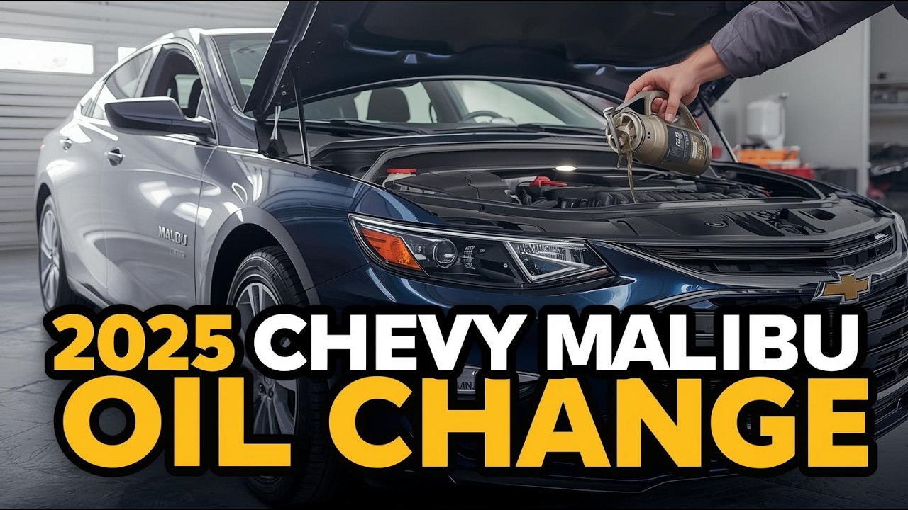 How to Change Oil on a 2025 Chevy Malibu 1.5L Turbo (Step-by-Step Tutorial)
