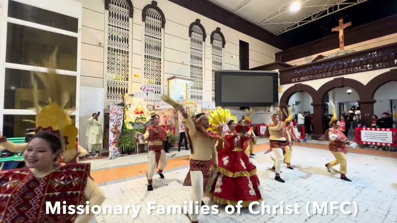 (Full) Sinulog Performances from Filipino Communities in Sharjah 🇦🇪 St Michael Catholic church 
