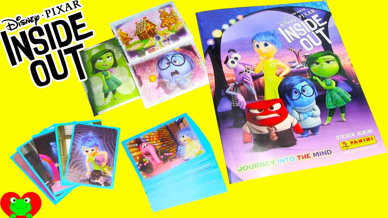 Disney Pixar Inside Out Movie Sticker Album